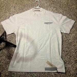 Essentials oatmeal t-shirt